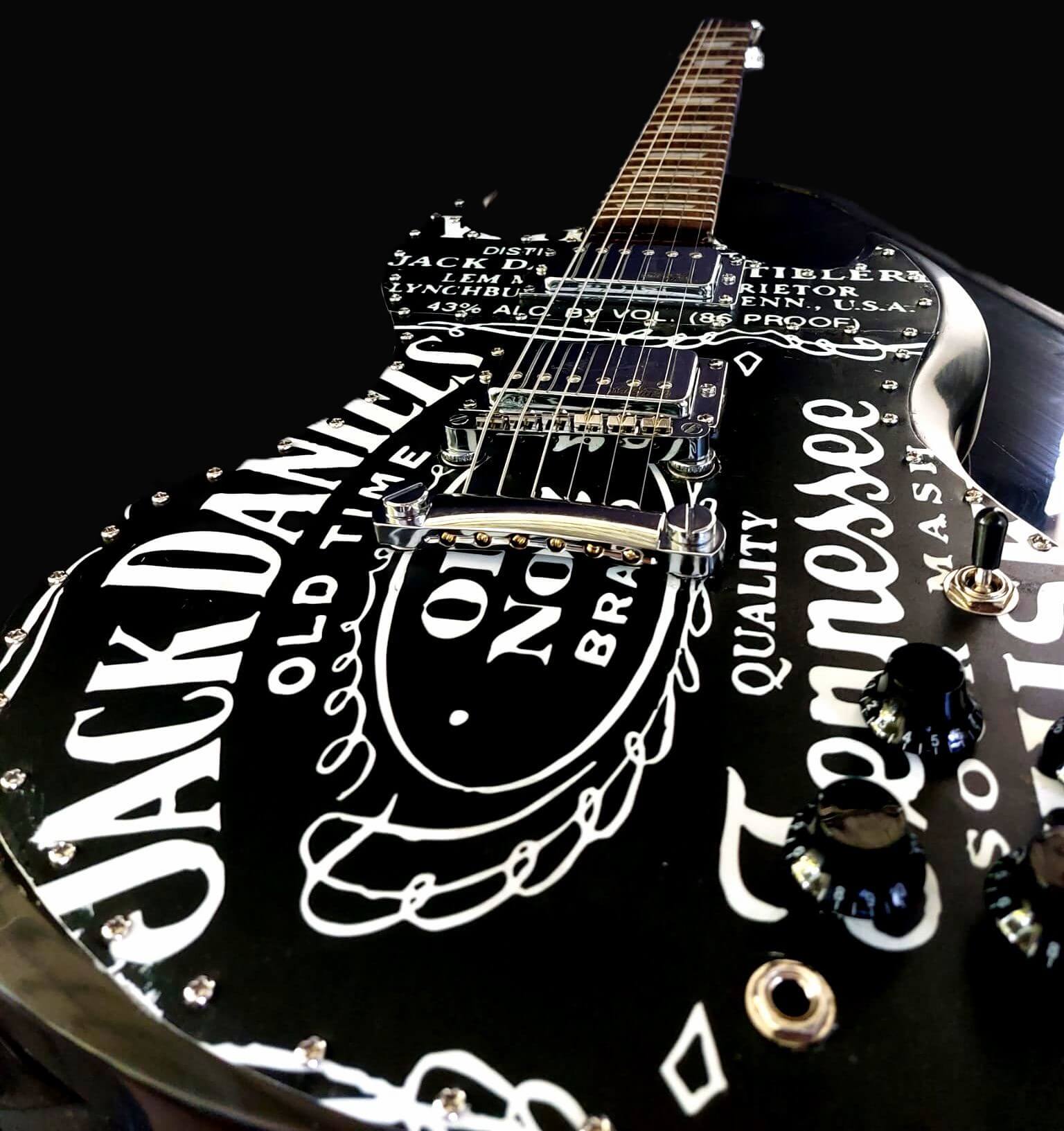 SG Offset Jack Daniels - Disruptor Guitars